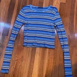 Striped long sleeve shirt
